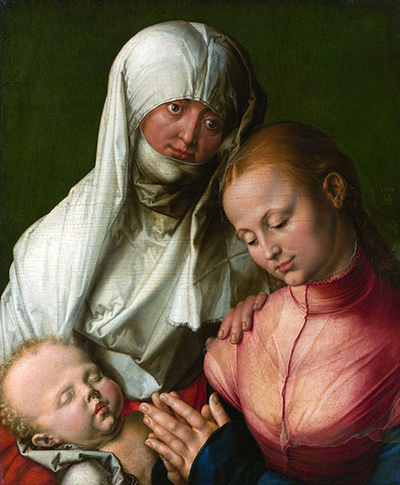 St Anne with the Virgin and Child Albrecht Durer